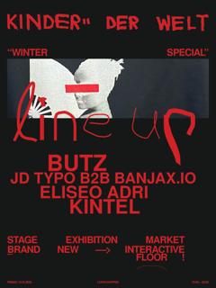 Kinder Der Welt: 'Winter Special' – Free Glühwein & Brand New Floor Concept