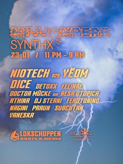 Milliampere X Synthx With Niotech, Dice, Detoxx, Felinae, Doctor Mücke And Many More
