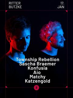 Township Rebellion, Sascha Braemer, Konfusia, Matchy, Aio & Katzengold