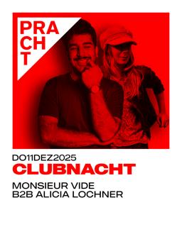 Clubnacht With Monsieur Vide B2B Alicia Lochner