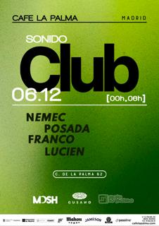 Mosh X Gusano / Sonido Club