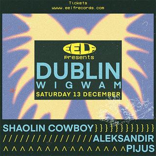 Eelf Presents Dublin: Aleksandir (Uk), Shaolin Cowboy (Uk) And Pijus (Berlin)