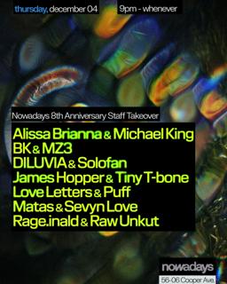 Nowadays 8Th Anniversary Staff Takeover