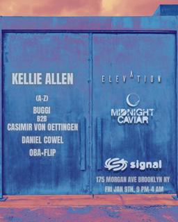 Elevation X Midnight Caviar Present Kellie Allen
