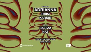 Adrianna / Thiim / Karnik / Baltza / Nat