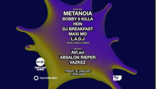 Drum & Bass Klubben: Metanoia / Avi.Avi / Absalon Rieper (Dj Set) / Vazkez