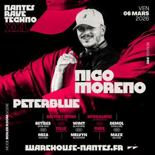 Nantes Rave Techno Xxl With Nico Moreno, Peterblue