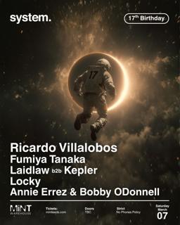 System. 17Th Birthday: Ricardo Villalobos, Fumiya Tanaka + More