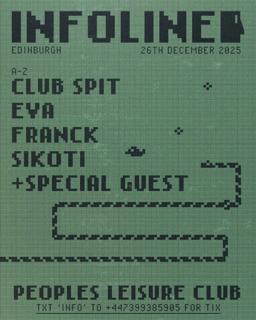 Infoline With Franck, Sikoti, T E S T P R E S S + More