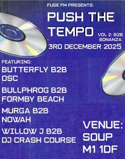 Push The Tempo Vol 2: B2B Bonanza