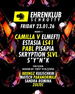 Ehrenklub Im Schrotty #10 Mit Slvl, Elmefti, Skryption, S*Y*N*K, Pisapia Uvm