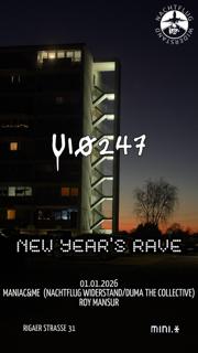 U10247: New Year'S Rave (Feat Maniac&Me And Roy Manzur)