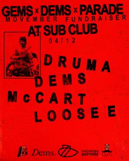 Varsity 03: Gems X Dems X Parade Movember Fundraiser