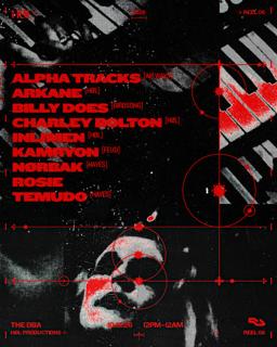 Høl: Nørbak, Temudo, Alpha Tracks, Charley Bolton, Arkane, Inlimen, Billy Does, Rosie, Kamryon