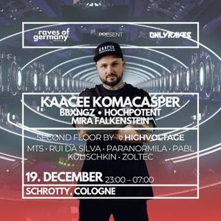 Kaacee Komacasper + High Voltage Floor By Raves Of Germany & Onlyraves