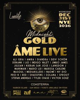 Midnight Gold Nye Ft Âme Live - 5 Stages On Harbor Island