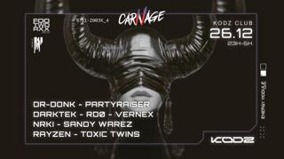 Footworxx X Kodz: Dr Donk, Partyraiser,Rdo, Darktek & More