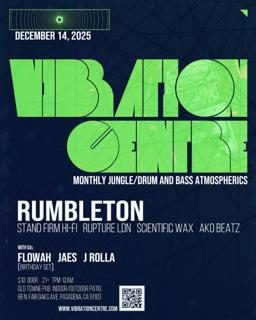 Vibration Centre Drum&Bass Atmospherics Feat. Rumbleton