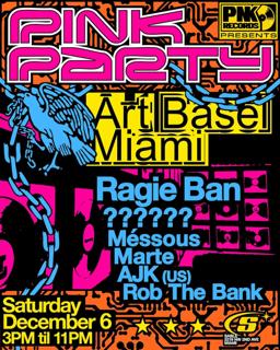 Pink Party Art Basel 2025