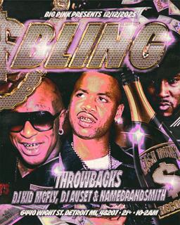 Bling: 2000S Hiphop Night (Throwbacks)