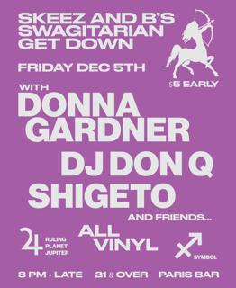 Skeez & B'S Swagitarius Birthday