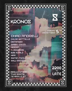 Klub Kronos Presents Chad Andrew At Apollo