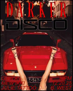 Darker Disco With G I N A