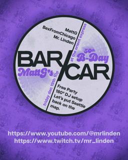 House Of Linden Presents: Bar/Car