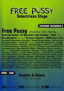 Free Pussy Selectrixxx Stage