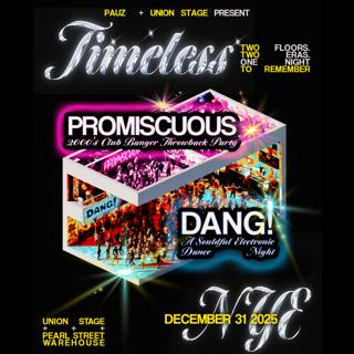 Timeless: Two Venues. Two Eras. One Night To Remember