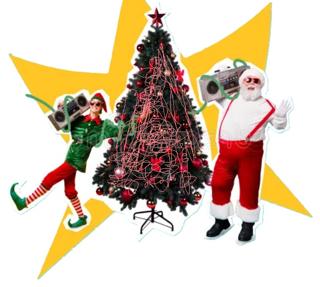 Christmas Trees Over Pontefract