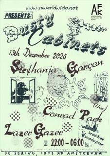 Dusty Cabinets With Garçon, Lazergazer, Conrad Pack (Live), Stefhanja