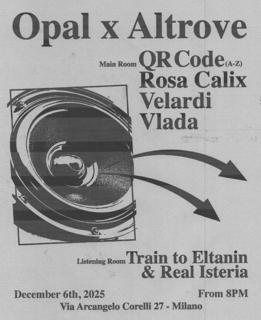 Opal X Altrove: Vlada, Velardi, Rosa Calix, Qr Code, Train To Eltanin