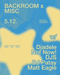 Backroom X Misc Kollektiv Klubnacht