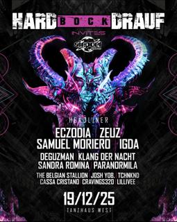 Hard Bock Drauf Invites Airport With Eczodia, Zeuz , Samuel Moriero, Igda Uvm