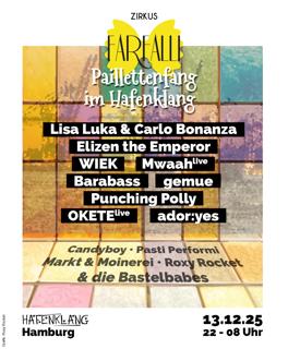 Zirkus Farfalli - Paillettenfang Im Hafenklang