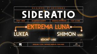 Sideratio - Extrema Luna: Lukea & Shimon (Live)