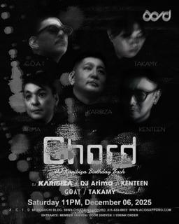Chord -Dj Karibiza Birthday Bash-