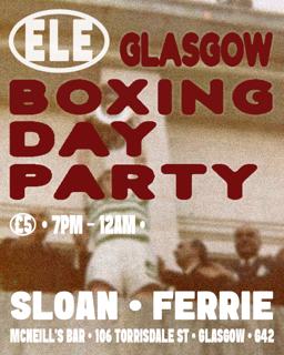 East London Emerald Glasgow Boxing Day Party