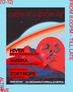 Dreamachine X Altrove: Hiver New Ep Blue Hell