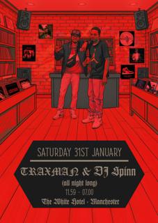 Traxman & Dj Spinn (All Night Long)