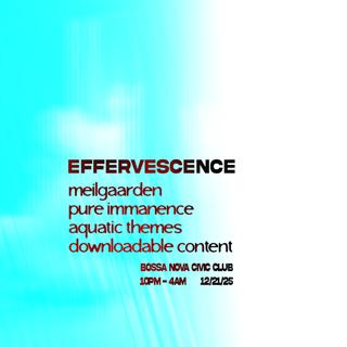 Effervescence Presents 'Tech House Enjoyers' 2.0