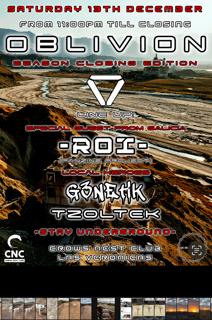 Oblivion Season Closing Edition @Roi