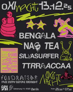 Oxinacht ⇨ Free* Entry ⇦ Fundraiser