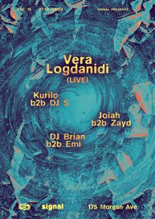 Vera Logdanidi (Live), Dj Brian B2B Emi, Joiah B2B Zayd, Kurilo B2B Dj S
