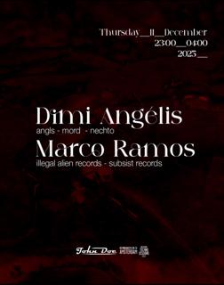 Amsterdam Techno Sessions With Dimi Angélis (Angls-Mord-Nechto)