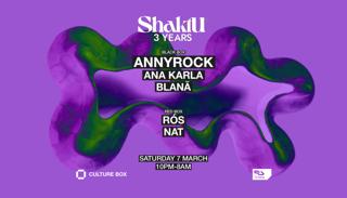 Shaktu 3 Years: Annyrock / Ana Karla / Blană / Nat / Rós