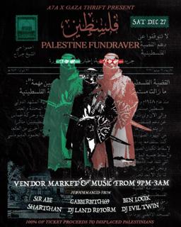 A7A X Gaza Thrift Pres. Palestine Fundraiser