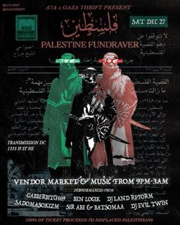 A7A X Gaza Thrift Pres. Palestine Fundraiser