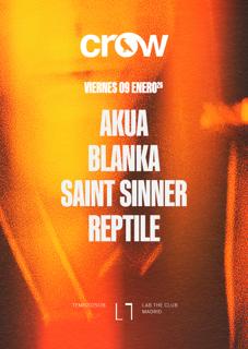 Crow With Akua, Blanka, Saint Sinner And Reptile